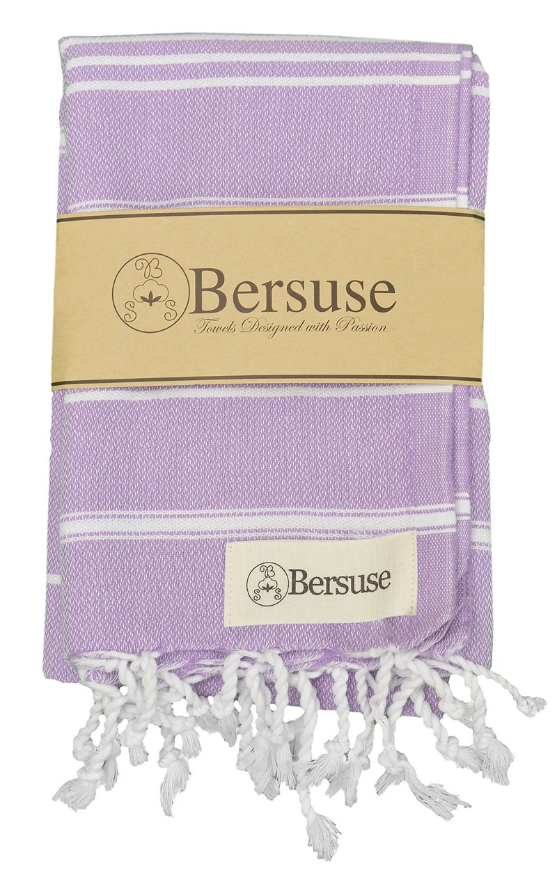 Bersuse Anatolia Bathroom Hand Towels - Premium Cotton Hand Towel for Face - Absorbent, Soft, Lightweight, Space-Saving, Quick-Drying Decorative Turkish Hand Towels - Image 3